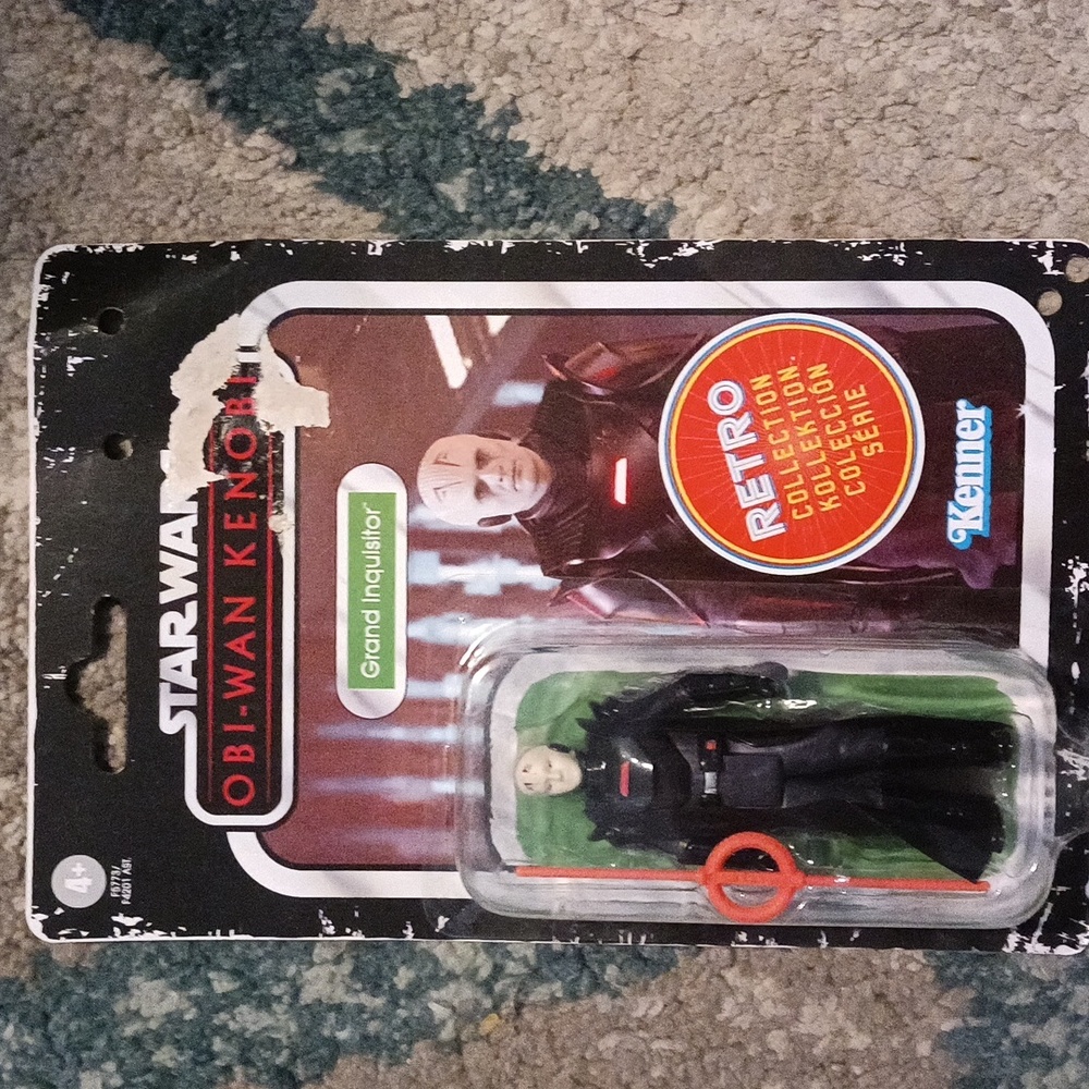 Star Wars Obi-WAn Kenobi Grand Inquisitor Retro Collection figure Nwt🖤
